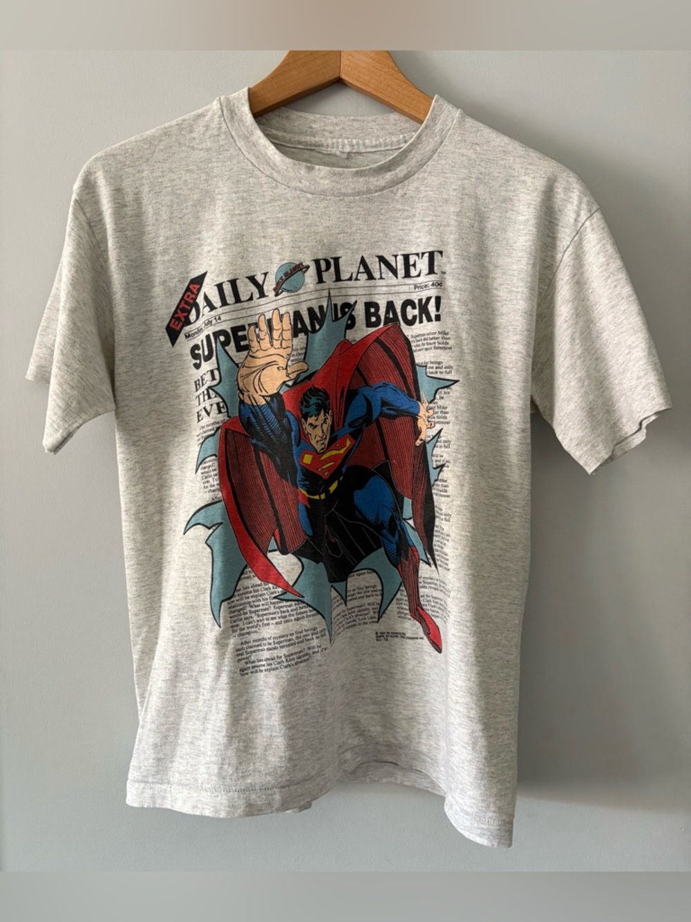 Vintage DC Comics Superman Tee, 1993